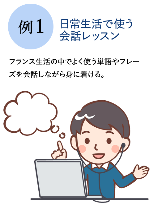 日常生活で使う会話レッスン